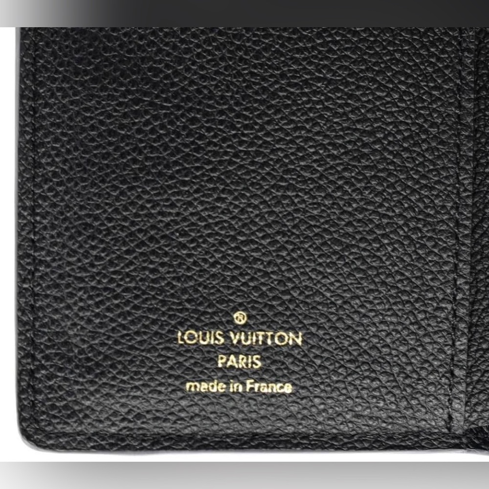 Louis Vuitton Curieuse Wallet Monogram Empreinte Black Leather - Picture 4 of 5
